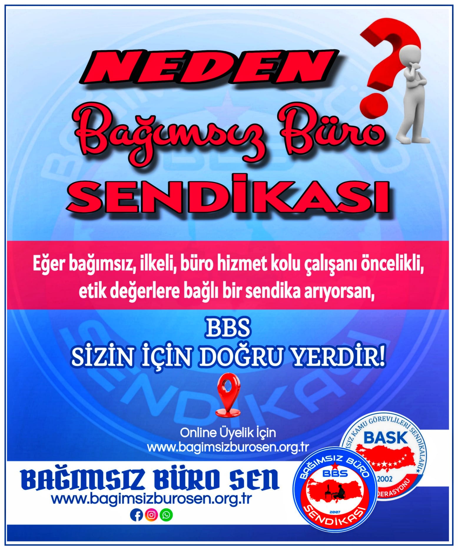 NEDEN BAĞIMSIZ BÜRO SENDİKASI ❓